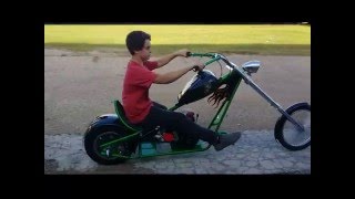 12 Year Old Builds Mini Chopper [upl. by Saber715]