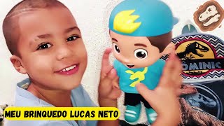 Lucas Netos Action Figure Vs Giant Dinosaur  Epic Battle os brinquedos estao vivos [upl. by Bokaj]