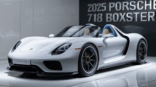 quotPorsche 718 Boxster Tributo 2025 – A Visual Powerhouse on the Roadquot [upl. by Tteirrah]