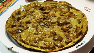 30  Tortino di carciofiin un attimo lo scrofi secondo piatto vegetariano facile da preparare [upl. by Sarnoff390]