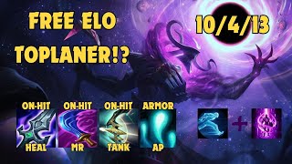 THRESH TOP IS FREE ELO [upl. by Yclek]