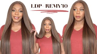 Motown Tress Synthetic Hair Remy Touch HD Lace Wig  LDP REMY40 WIGTYPESCOM [upl. by Ailaroc]