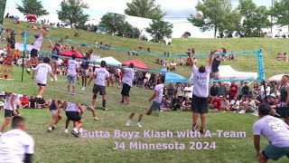 J4 2024 Californias finest volleyball teams Klash in Minnesota Gutta Boyz vs ATeam [upl. by Krid599]