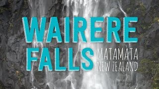 Wairere Falls outside of Matamata New Zealand [upl. by Dnaltiac]