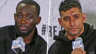 Terence Crawford vs Amir Khan FULL POST FIGHT PRESS CONFERENCE  Top Rank Boxing [upl. by Tanah]