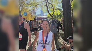 Bentonville teacher runs in NYC Marathon [upl. by Arikehs]