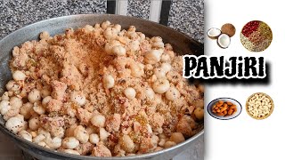 Panjiri Recipe For New Mom After Delivery  Homemade Recipe  trending RecipesofIndianFoods [upl. by Aicatsue]