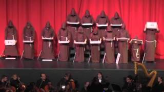 2012 Christmas Gala Hallelujah Monks [upl. by Enirbas]