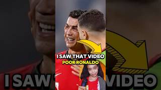 Why Ronaldo Wanted to slap This Little Girl😱💔 Must Watch  shorts ronaldo messi football [upl. by Haran634]