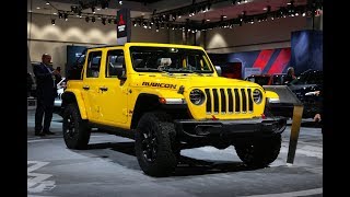 2018 Jeep Wrangler JL Rubicon FourDoor First Look No Talking [upl. by Llennahs]