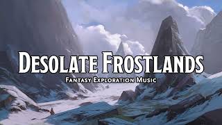 Desolate Frostlands  DampDTTRPG Music  1 Hour [upl. by Eeramit]