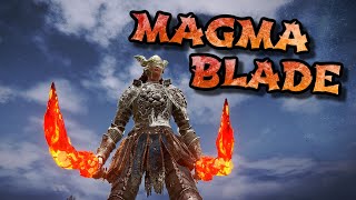 Elden Ring Magma Blade Weapon Showcase Ep67 [upl. by Daub]