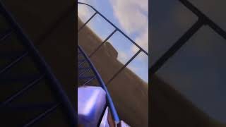 Cole Roller Coaster POV Thrillville Off The Rails ThrillvilleOffTheRails Thrillville Shorts [upl. by Ramos900]