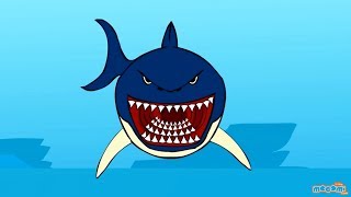 Sharks  Creepy Sea Creature Facts  Mocomi Kids Educational Videos [upl. by Breen]