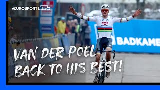 Mathieu Van Der Poel DOMINATES on season debut 🔥  Cyclocross Mens Highlights  Eurosport [upl. by Gallagher253]