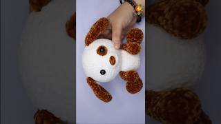 Cute Dog 🐶 Amigurumi Crochet Doll 🐶 Tutorial Link In The Description [upl. by Westfall]