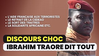 Discours choc Le capitaine Ibrahim Traoré dit tout [upl. by Gipson831]