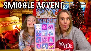 The Smiggle Jewellery and Accessories 2018 Advent Calendar Unboxing [upl. by Ardnovahs]