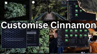 The ULTIMATE Cinnamon Desktop Customisation Guide [upl. by Higinbotham637]