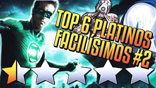 TOP 6 PLATINOS MÁS FÁCILES PS3PS4 2 [upl. by Yenitsed768]