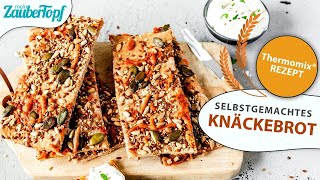 😍😍 MEGA knuspriges Thermomix® Knäckebrot So EINFACH machst du es selber  Thermomix® Rezept [upl. by Osana920]