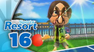 Wii Sports Resort Part 16  Table Tennis  Return Challenge 4Player [upl. by Dyolf865]