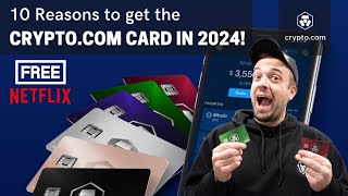 10 Reasons to get the Cryptocom Card in 2024  Cryptocom Card Review [upl. by Salvucci]