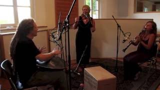 Sylvia Kirchherr with Archer amp Tripp  Bewakascha 2nd Gen Hang Clarinet Voice amp Bass Cajon [upl. by Nirrol]