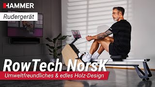 RowTech NorsK  Umweltfreundliches amp edles HolzDesign  HAMMER [upl. by Worsham]