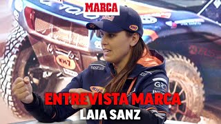 Laia Sanz celebra en MARCA su mejor Dakar en coches I MARCA [upl. by Hunger549]