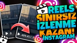 İnstagram Günde 1000000 İzlenme Kazandıran Yöntem  İnstagram İzlenme Hilesi Şifresiz [upl. by Tiertza]