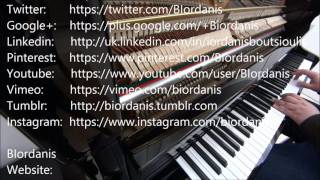 ABBA SOS Piano Cover Music Improvisation by BIordanis HD [upl. by Laitselec51]