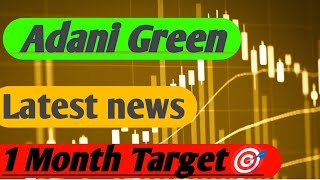 Adani Green share  adani green share news today  adani green share news [upl. by Tizes]