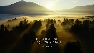 The Healing Frequency 174 Hz  Casting Tree Shadows in Foggy Mountain Bliss [upl. by Esiole95]