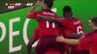 Éliminatoire UEFA EURO 🇨🇭Suisse 20 Irlande du Nord groupe A journée 1 [upl. by Siekram487]