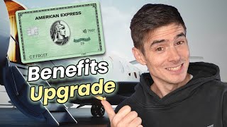 NEW Benefits UPGRADE on the Amex Green Card [upl. by Sidnak759]