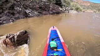 Canoeing Tonto Creek AZ  March 24 [upl. by Attenohs]