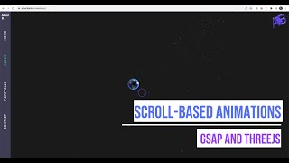 ScrollBased Animations in Three JS with GSAP GreenSock [upl. by Teevens607]