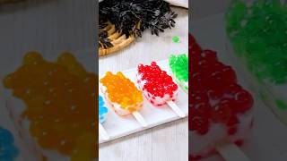 Gummy Fruit Cakesicles 🍓🥝🍊🫐dessert shortsfeed gelatina hooplarecipes [upl. by Rabin]