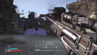 Borderlands  Arid Hills  Assorted Quests  Scavenger Sniper Rifle Part Two  WikiGameGuides [upl. by Erodeht266]