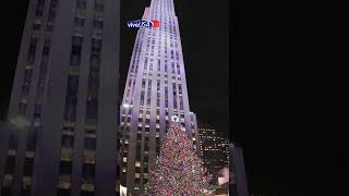 ¿Cuándo enciende el árbol de Navidad del Rockefeller Center en Nueva York [upl. by Herbst295]