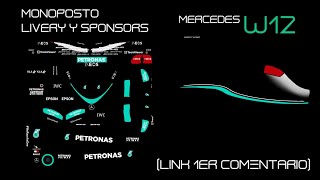 LiverySponsors Mercedes w12 Monoposto [upl. by Ettenil]