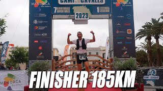 FINISHER 185KM CAMÍ DE CAVALLS🏅  VALORACIÓN DE LA CARRERA [upl. by Schoenburg]