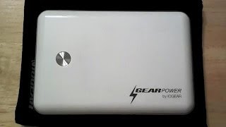 IOGEAR GearPower Mobile Power Station GMP10K Review [upl. by Gnok226]