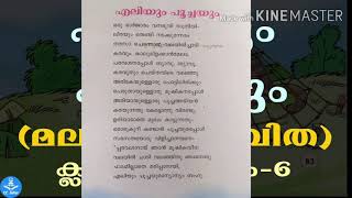 III MALAYALAM ELIYUM PUCHAYUM [upl. by Akisej]