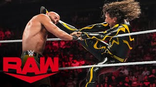 Shinsuke Nakamura vs Tommaso Ciampa Raw highlights July 31 2023 [upl. by Girovard]