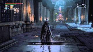 Bloodborne Eileen The Crow Final Encounter amp how to glitch cheese hunter boss [upl. by Moynahan865]