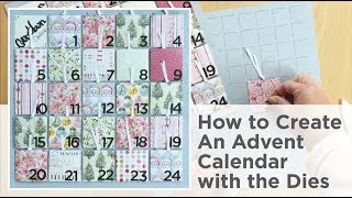 How to Create an Advent Calendar with the Dies [upl. by Assenab697]