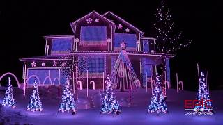 Trista Lights  2019 Christmas Light Show [upl. by Tivad]