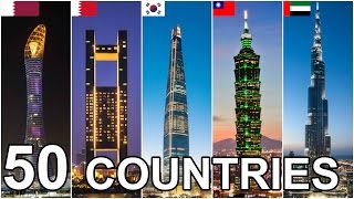 Tallest Buildings by Country Ranking [upl. by Sura]